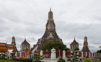 Chùm ảnh ngôi cổ tự Wat Arun ở Thái Lan